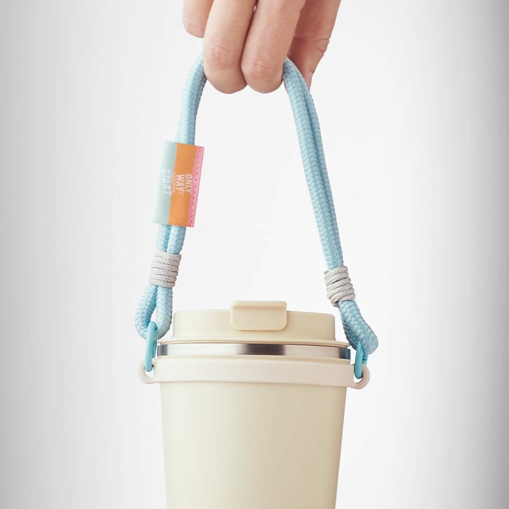 MLBH03 Cord bottle carrier with logo label