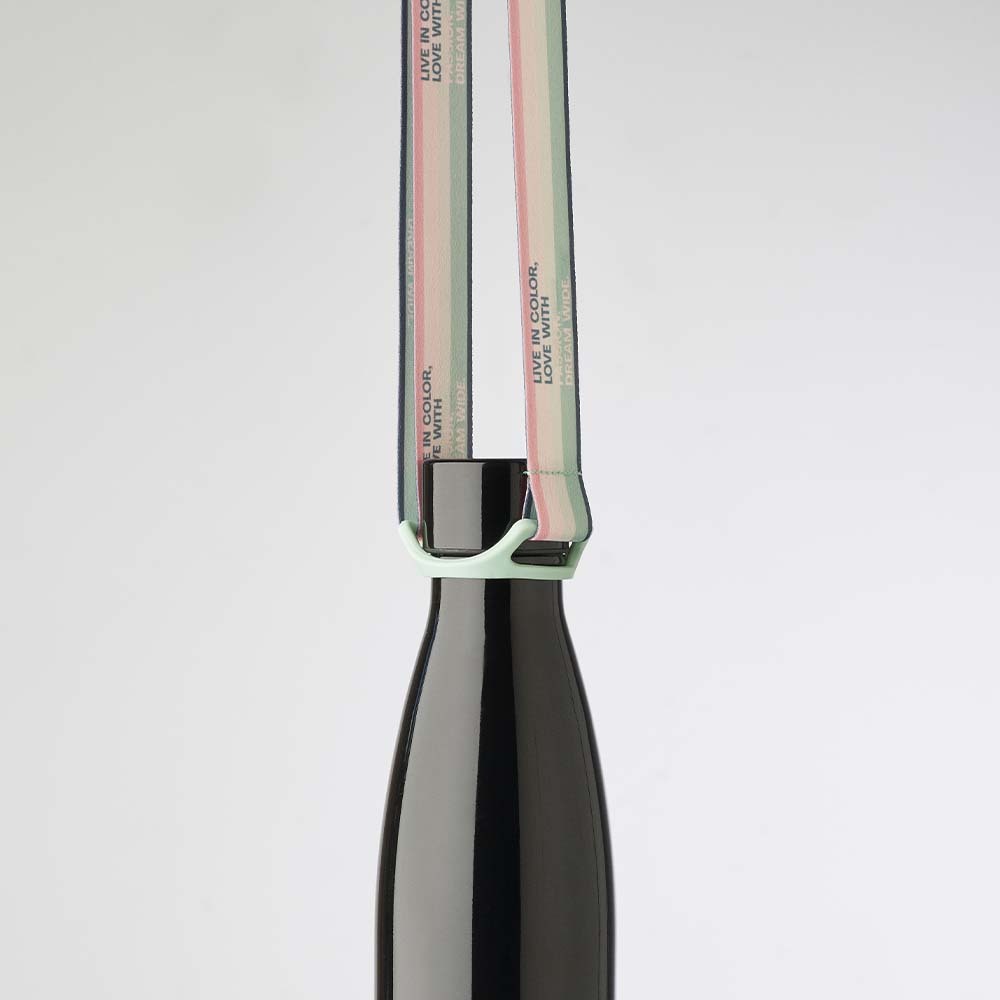 MLBH11 Sublimated strap with mineral water bottle holder