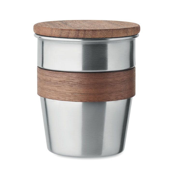 Walnut Single wall tumbler 350 ml