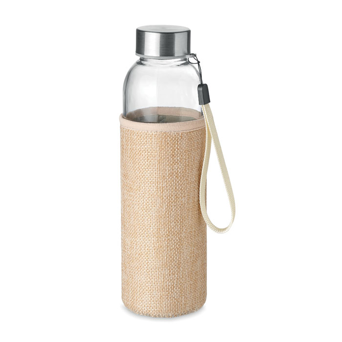 Utah Touch Glass bottle in pouch 500ml