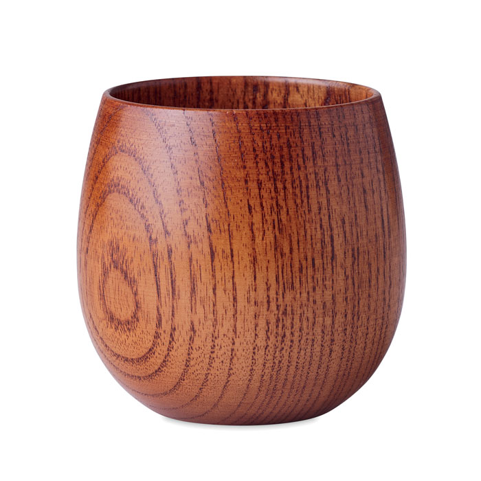 Ovalis Oak wooden mug 250 ml