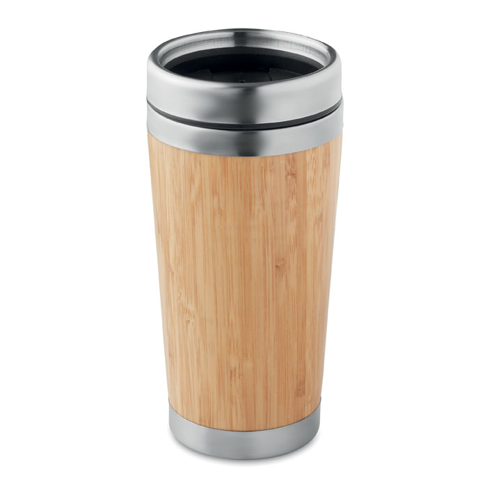 Rodeodrive+ Double wall bamboo flask 400ml